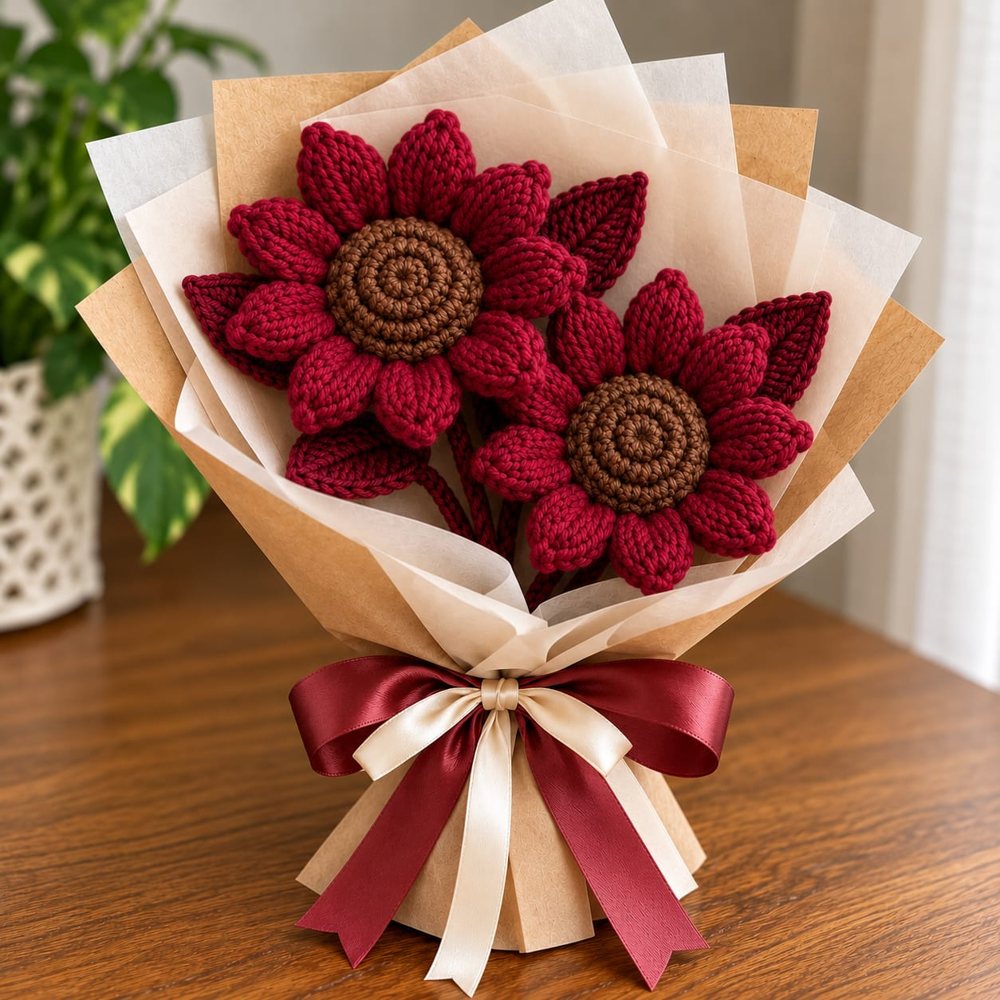 Burgundy Gerberas